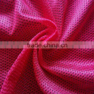 High Standard Fabric Wholesale for 100 Polyester Lining Knitted Mesh Fabric