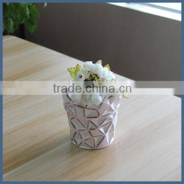 Eco-friendly Dolomite Ceramic Flower Pots Wholesale photo-4