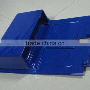 Thick sheet vacuum forming plastic shell