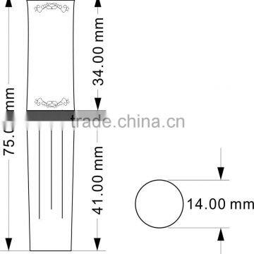 Empty Mini Applicator Caps Plastic Mascara Tubes With Brush photo-2