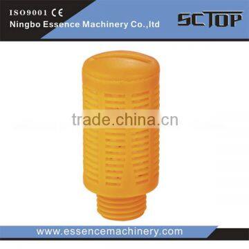 Pneumatic Fittings High Quality Brass Silencer V Type Muffler V-6 Brass Fitting in China photo-2