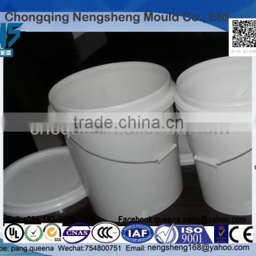 plastic pail manufacturers. plastic pail with handles and lids.water-repellent water-resistant paint storage container