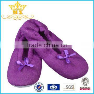 Wholesale High Quality Comfortable Soft Terry Towel Ballrina Slipper