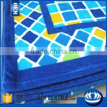 China Wholesale Cute Custom Beach Towel Blanket photo-5