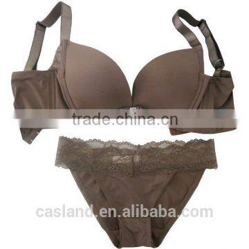 Factory Price Supersoft Seamless Bra and Brief Set (EBP260) photo-3