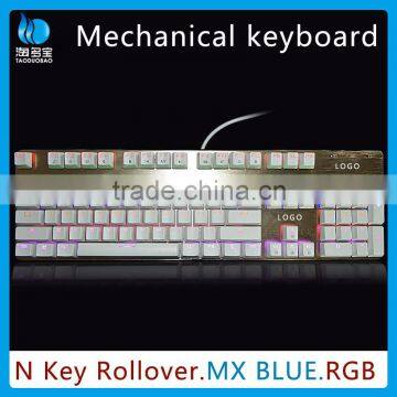 Cool Backlight LED Wired Gaming Mechanical Keyboard For Keyboard Gamer photo-3