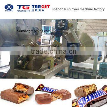 COB400 Multiple Protein Bar production line with chocolate enrobing machine line