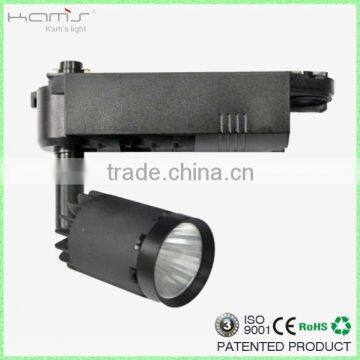 Gallery LED Track Light 3 Phase 4-Wire COB LED Tracklight 20W White and Black Color photo-4