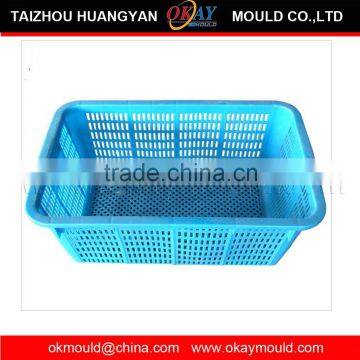 Supply plastic basket mould, laundry basket mould