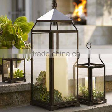 wood lanterns for candles