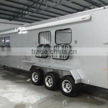 11m Gooseneck for 3 Horse in Double Hot Dip Galvanized Chassis Quality Choice