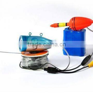 30M(100FT) 1000TVL 12 White Light 7" TFT Color LCD Underwater Fishing Camera Fish Finder Video Camera 30m Cable DVR Recorder photo-2