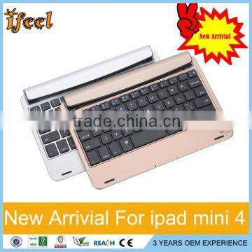 2016 New Arrivals Wireless Keyboard for iPad Mini 4 Tablet PC Bluetooth 3.0 Ultra-thin Keyboard