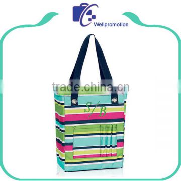 Competitive price polyester utility tote / multifunctional fashion bag ladies tote bag