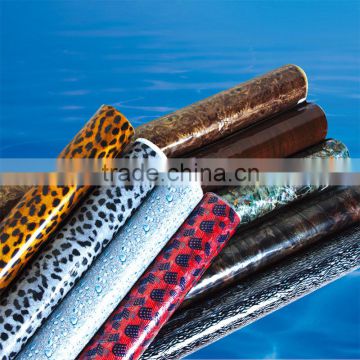 2016 Hot sale leather animal print water transfer printing hydrographic film