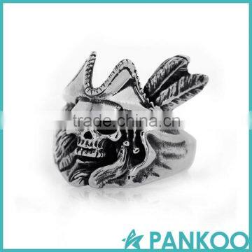 Wholesale Retro Fashion Classic Series of Various Punk Skull Shape Tai Silver and Titanium Unisex Atmosphere Necessary Publicity photo-4