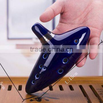 Hand-crafed 12 holes ceramic Zelda ocarina