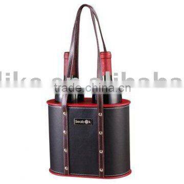 PU leather wine box