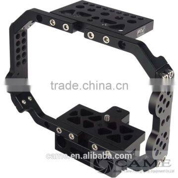 Clearance Sale F&V BMC Cage for BlackMagic Design Cinema Camera 15mm Rail Advanced BMCC Kit photo-6