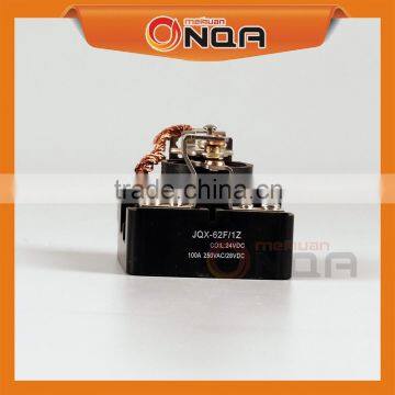 JQX-62F 24VDC 1Z 100 amp Thermal Overload high Current Power Relay