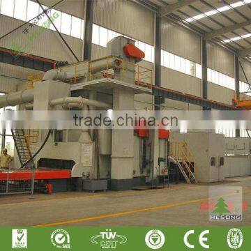 CE Certification Pass Through Type Sandblast Machine / Steel Plate Sandblasting Machine photo-5