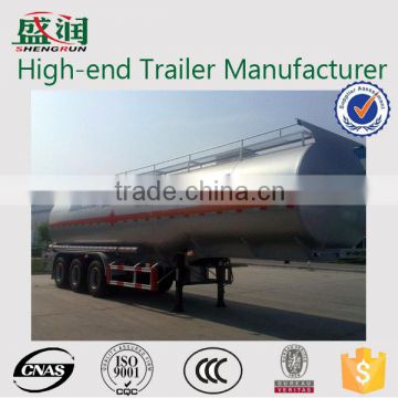 2015 Shandong trailer factory manufacturer hot sale 36000 litres fuel tanker semi trailer