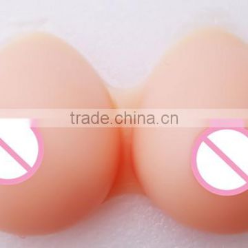 new style water drop shape nude pink brown cosplay shemale prosthesis silicone breasts for cross dresser drag queen to easy wear