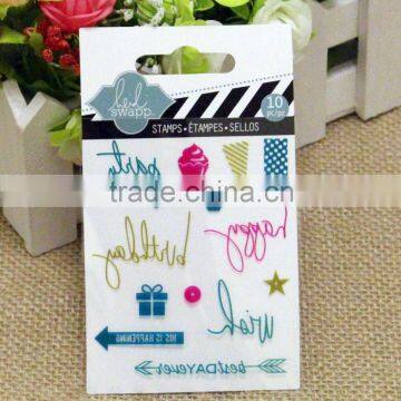 Clear Stamp Promotin Gift