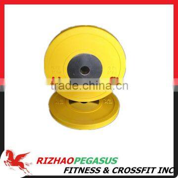 15kg or 25lb yellow color Elite Competition Bumper Plate