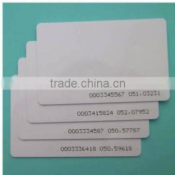 RFID Card/tag EM/TK4100/T5567/T5577