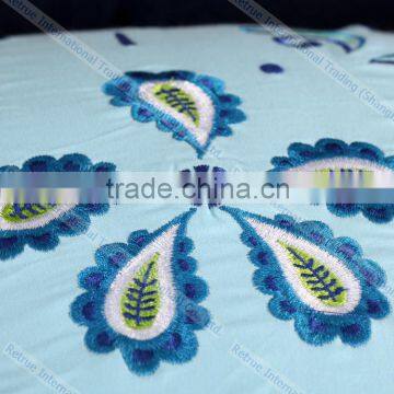 Embroidered Jelly Fish Cushion Cover Modern Decorative Throw Pillows for Couch photo-3