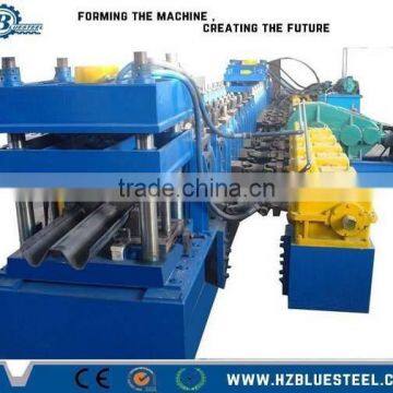 Expressway Galvanized Metal Highway Guardrail Roll Forming Machine, Guardrail Sheet Making Mahcine