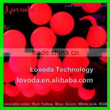 5m, 50 leds, waterproof Led christmas street light- led decoration ball light/outdoor led lights/led curtain light LFDB-50R