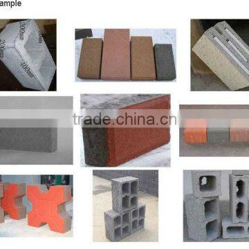 2015 popular cement tiles and brick making machine