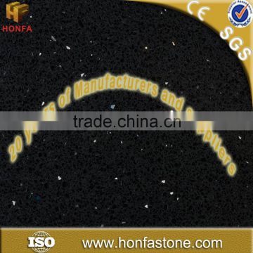 Black sparkle quartz floor tile,white quartz floor tiles