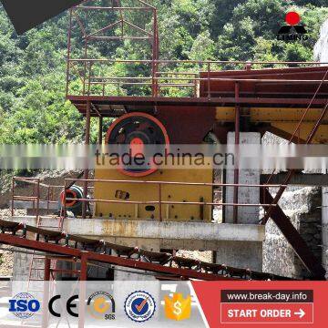 High Capacity Low Cost European Type Basalt Rock Jaw Crusher