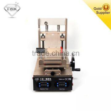 TBK Semi-automatic Glue Remover Machine LOCA Touch Screen OCA Adhesive Clean Device for Mobile Phone Glass Glue Remove Machine