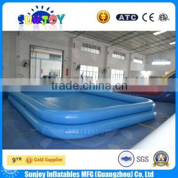 Giant inflatable rectangle swimming pool for sale