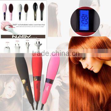 Beautystar the Generation 3 LCD Electric hair straightener brush