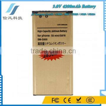 3.85V 2850mAh Li-ion Phone Battery for Samsung S5 Mini Battery