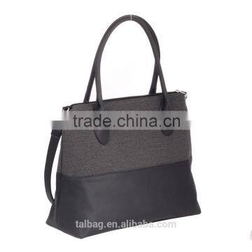 2016 Cotton Fabric Material and Shoulder Bag Style canvas tote bag shopping bag