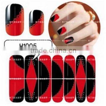 Newest Nail Art Transfer Craft Fashion DIY nail sticker