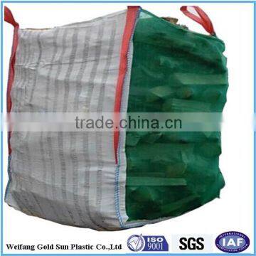 mesh bulk firewood bag/big bag ventilate bag