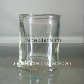 wide mouth candle glass jar