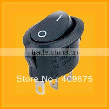 Mini Switch on Off,rocker Switch With Bent Terminal,white Cap Rocker Switch photo-2