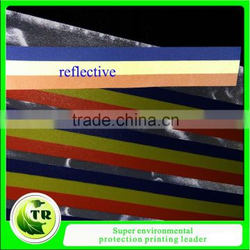 Tairui high quality silicone reflective heat transfer stickers