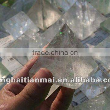 Natural Clear QUARTZ Crystal HEALING Pyramid