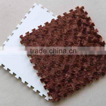 EVA Foam Carpet Polyester Fabric Floor Mat Business photo-2