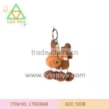 Plush Animal Deer Keychain