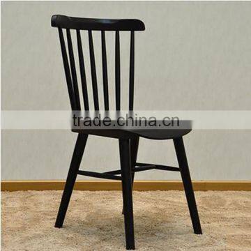 Classic Modern Windsor Solid Wood Dining Chair photo-3